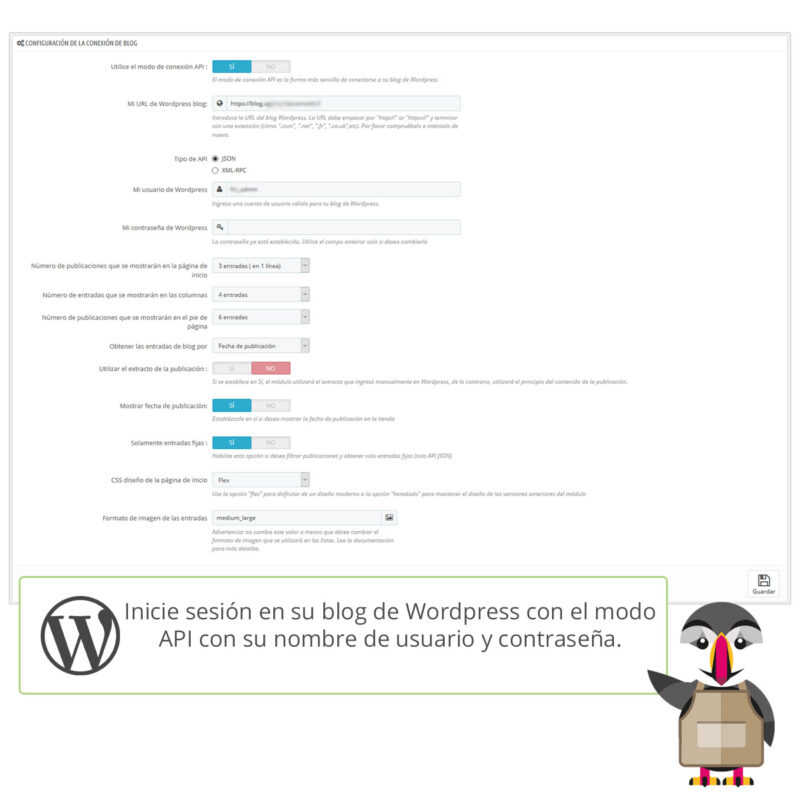 Muestra las novedades de tu blog en Prestashop con la API de Wordpress